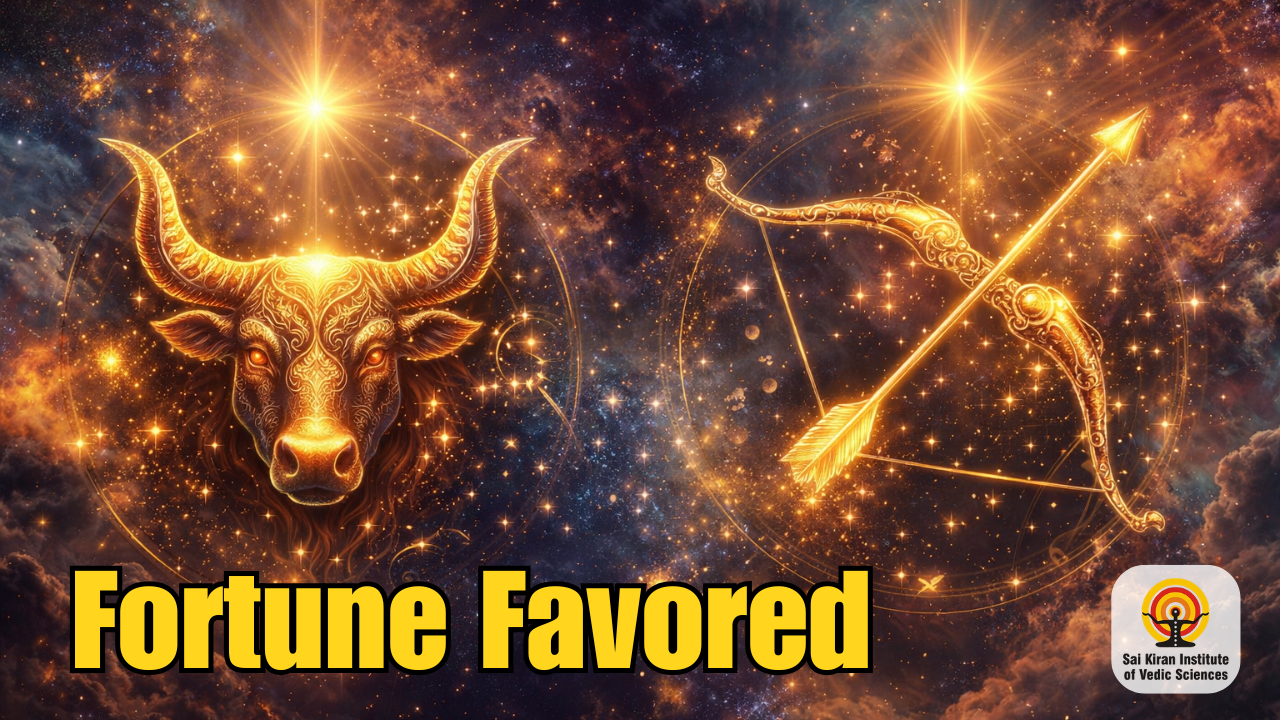 The Universe Blesses the Two Luckiest Zodiac Signs