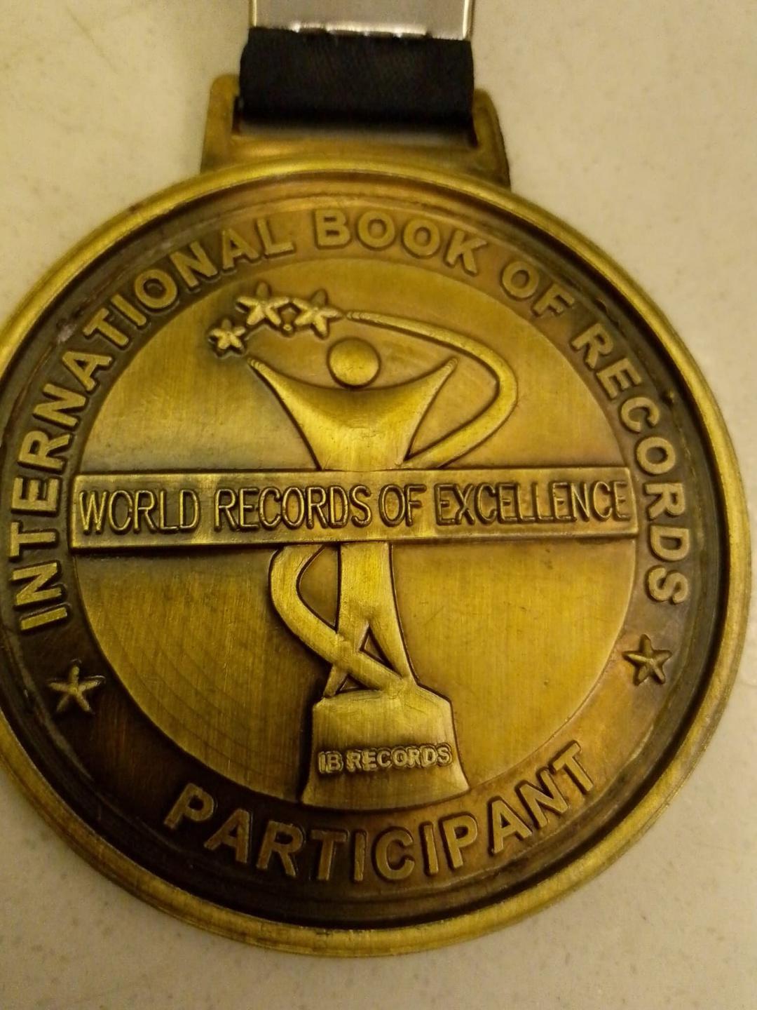 International Book of Records Award Dr Shalini Mehta